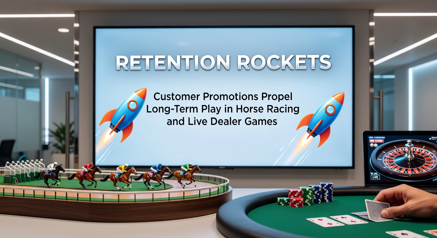 Dynamic live dealer blackjack table with cards in motion and digital chips stacking up, capturing the immersive world of real-time casino retention play